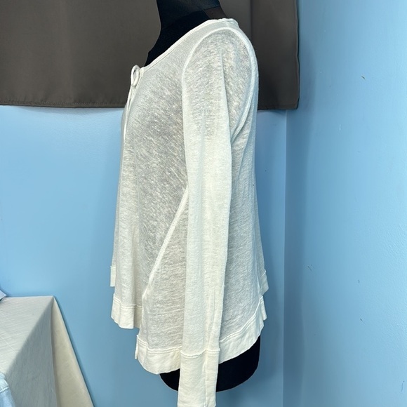 Free People Affogato Hacci top shirt size XS - Picture 4 of 10